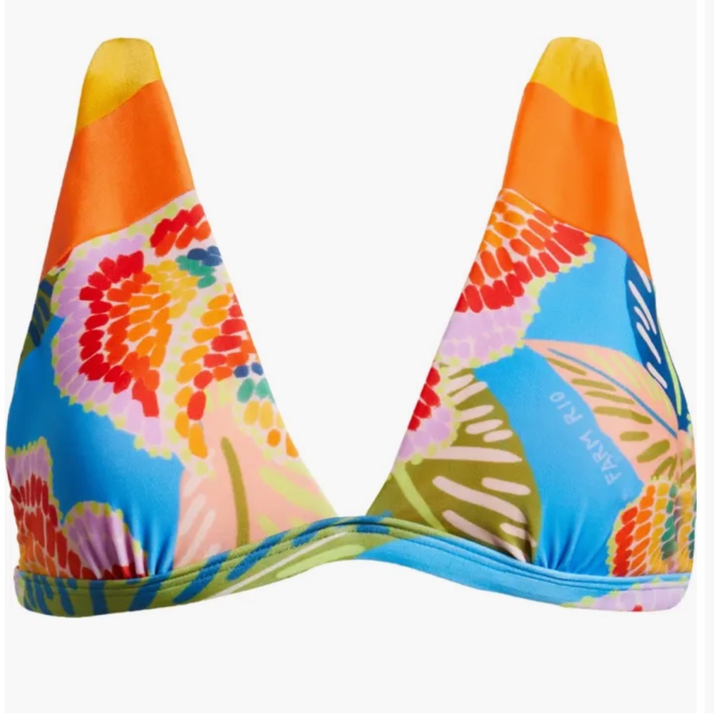 FARM Rio Swim Bikini Top NWT